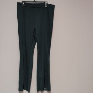 SHEIN Dark Green Flare Pants